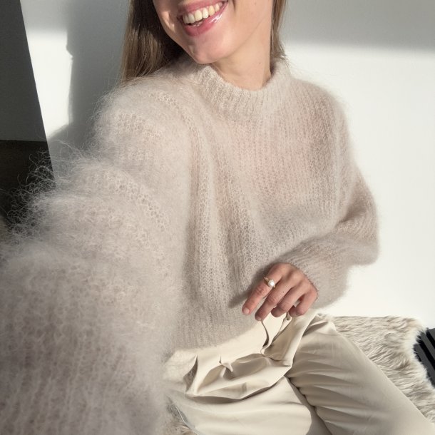 Strik sweater onesize 74% Kid Mohair 