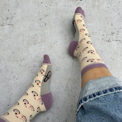 Strmpe med cykler Str. 35-40