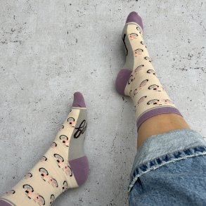 Strmpe med cykler Str. 35-40