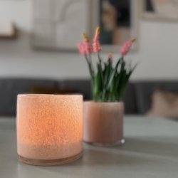 Urtepotte creme Glas