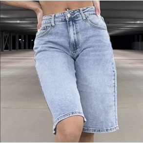 Bermuda denim shorts  str XS-XL