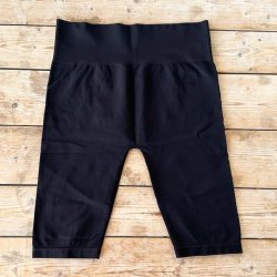 Bike shorts Saga HW microfiber Plus sort