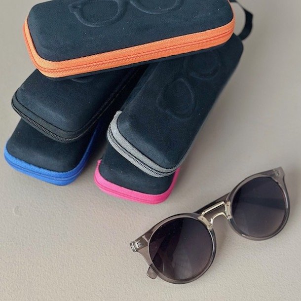 Brilleetui hardcase zipper