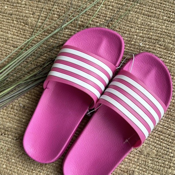 Badesandal retro stripe dame str 36 - 41