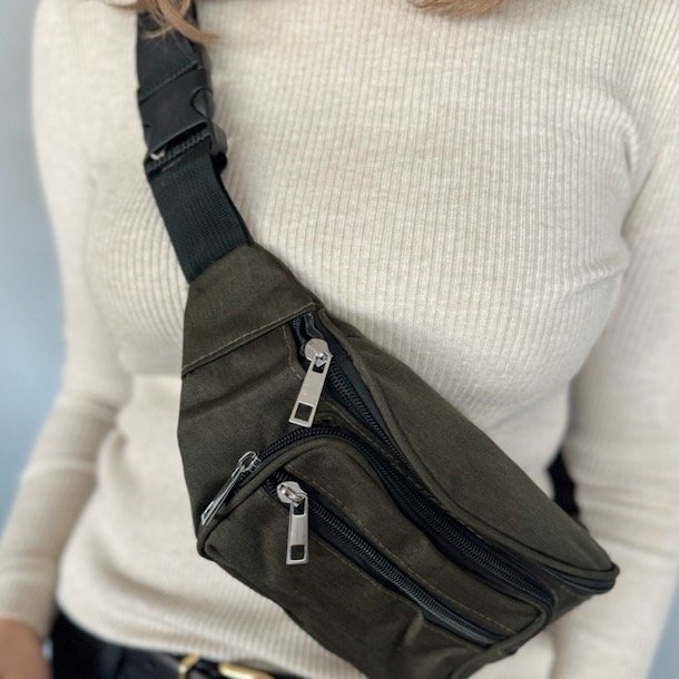 Bltetaske kanvas 4 rum