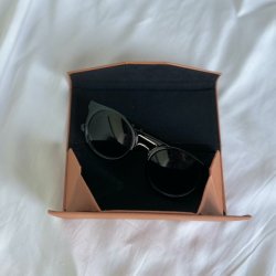 Foldbart brilletui hardcase