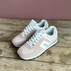 Sneakers base rosa str 36-41