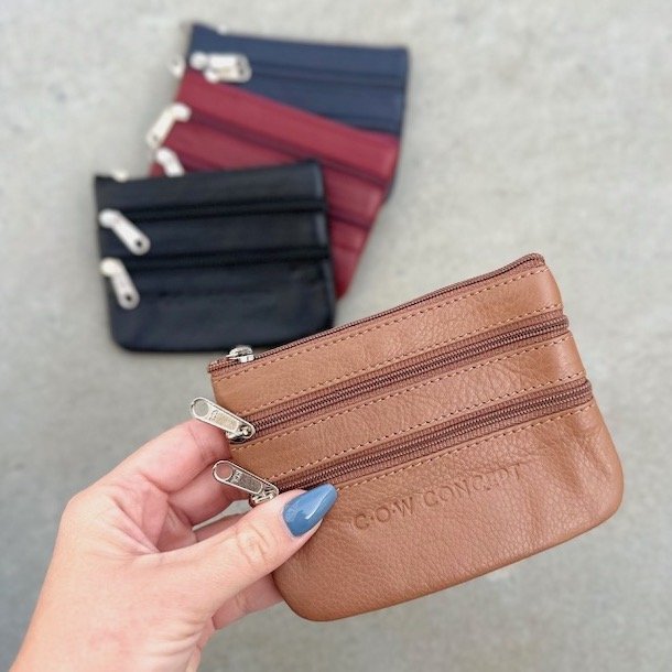 Cow pung med 4 rum skind