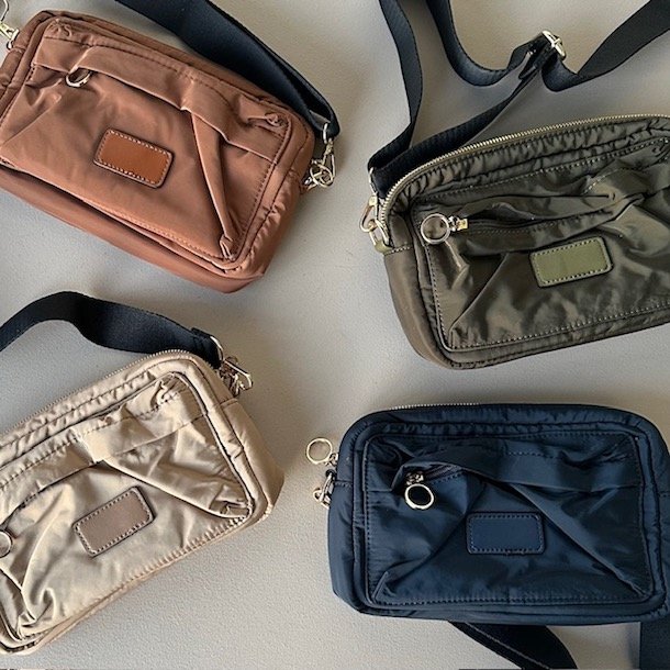 Crossbody fall color nylon