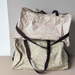 Weekendtaske coated flora