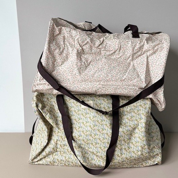 Weekendtaske coated flora