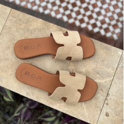 Sandal chic BEIGE ruskind str 38