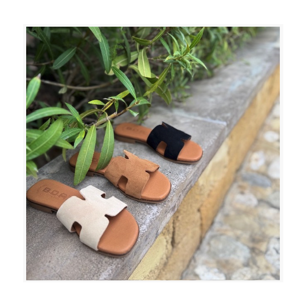 Sandal chic BRUN ruskind str 35-41