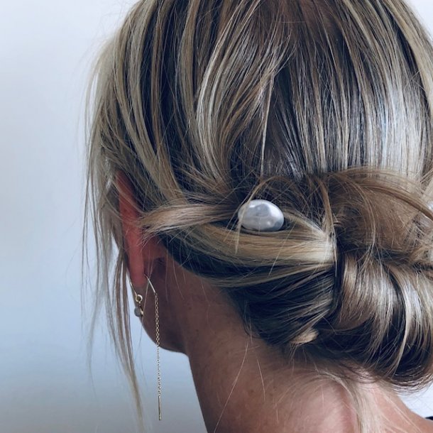 Hrnlest 4 stk. med perler