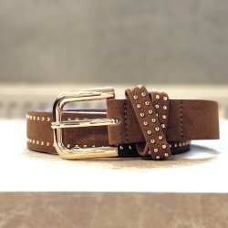 Blte med nitter Imiteret ruskind