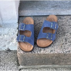 Skvulp Biosandal bl suede