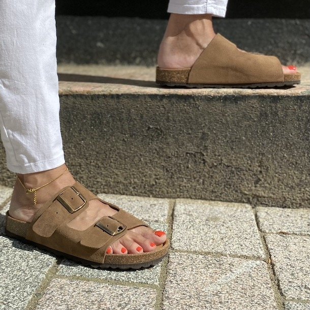 Skvulp Biosandal lt. brown