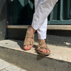Skvulp Biosandal lt. brown