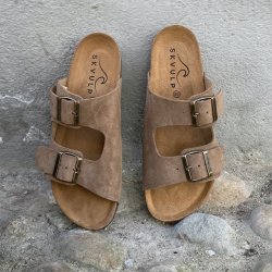 Skvulp Biosandal lt. brown
