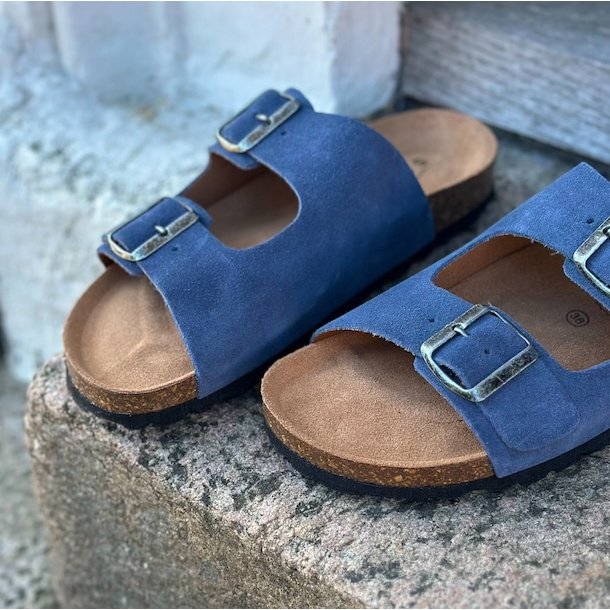 Skvulp Biosandal bl suede
