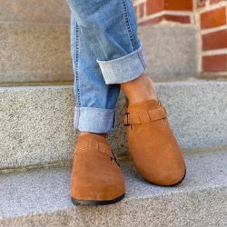 Slipper morph cognac ruskind str. 36-41