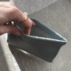 Clutch skind Med Klemme Lukning