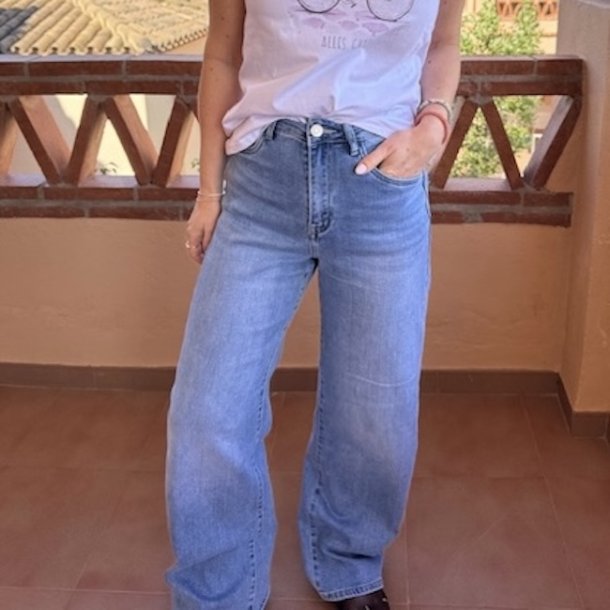 Jeans Barrel Denim Blue - str. 34-44