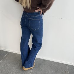 Jeans Straight leg med stretch