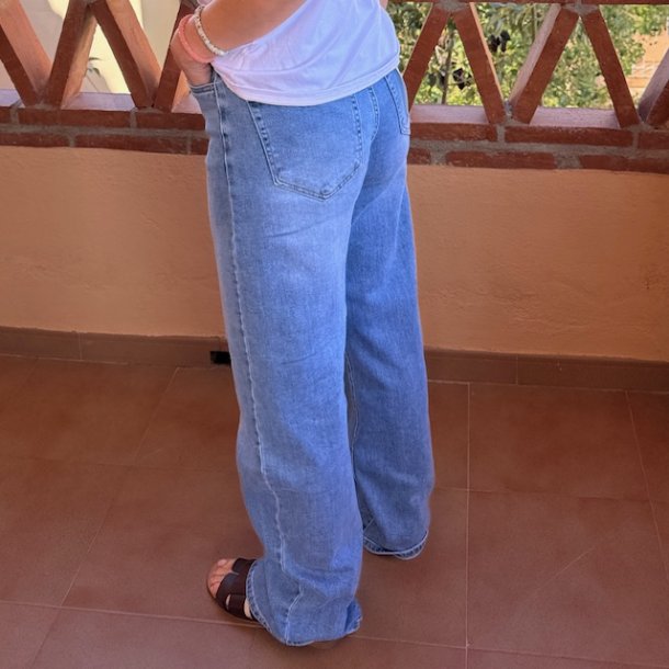 Jeans Barrel Denim Blue - str. 34-44