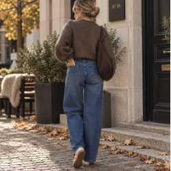 Barrel jeans bl� str 34-42
