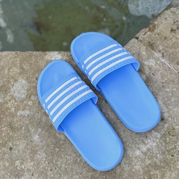 Badesandal stripe dame str 36 - 41