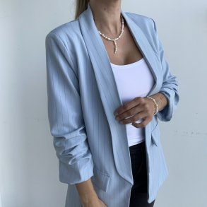 Blazer rynke strib str. S-M