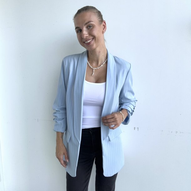 Blazer rynke strib str. S-M