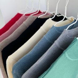 Fint strikket bluse turtle neck m-xxl