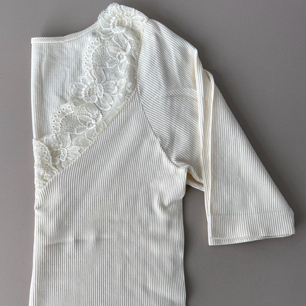 Belen rib T-shirt microfiber S-XXL