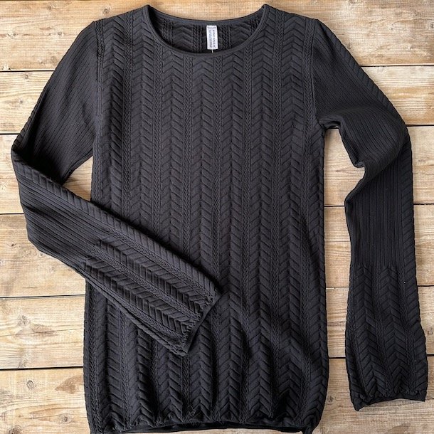 Fryd Bluse m. sildeben microfiberstr. S-XL