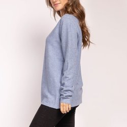 Ribbet Sweater S-XL (cashmere, uls, silke, bambus miks)
