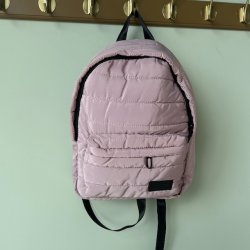 Rygsk mellem quiltede nylon