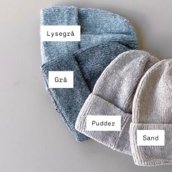 Beanie hue meleret unisex