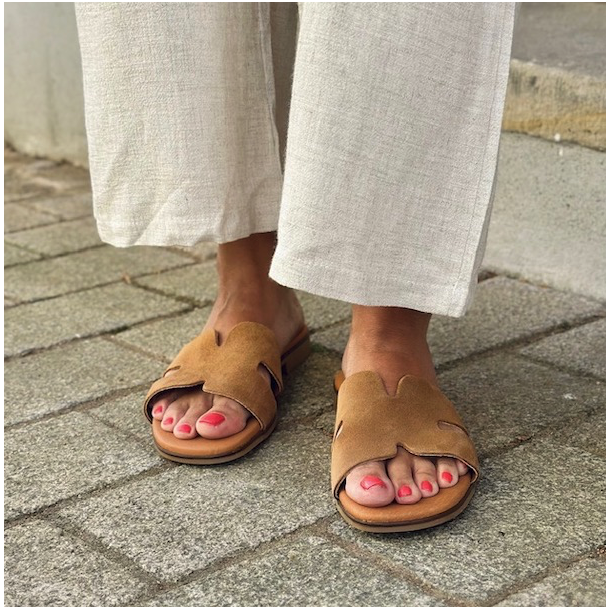 Sandal chic BRUN ruskind str 35-41