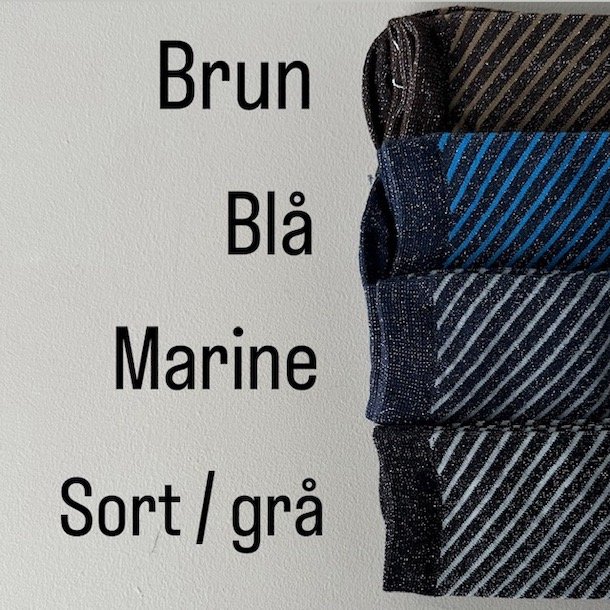 Glimmer strmper strib str 35-41