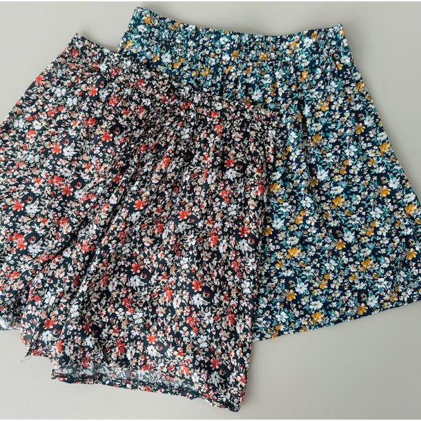 Shorts petit flower viskose str m-4xl