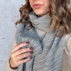 Trklde plisse - uld miks