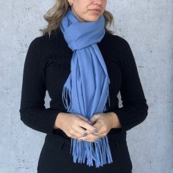 Trklde ensfarvet 100% viskose