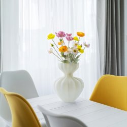 Poppy kunstig blomster buket - Mix