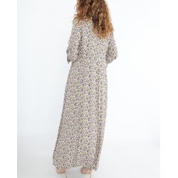 Maxi kjole med Mariah lilac viskose str. S-XL