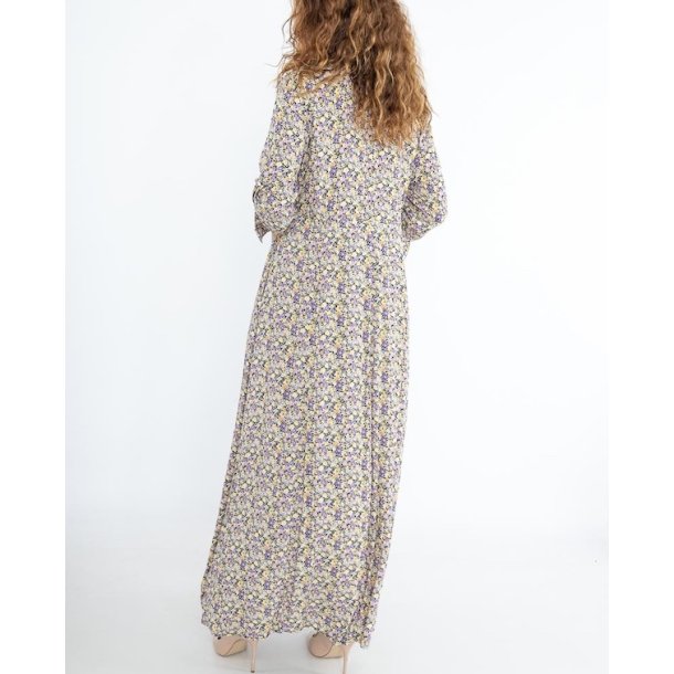 Maxi kjole med Mariah lilac viskose str. S-XL