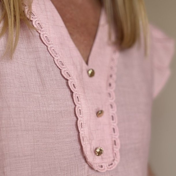 Top Sarah med v-neck 