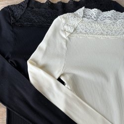 Anita bluse med blonde ko-tex microfiber S-XXL