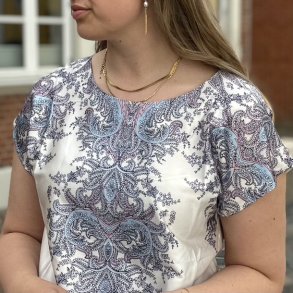 Bluse satin str. S- XXL